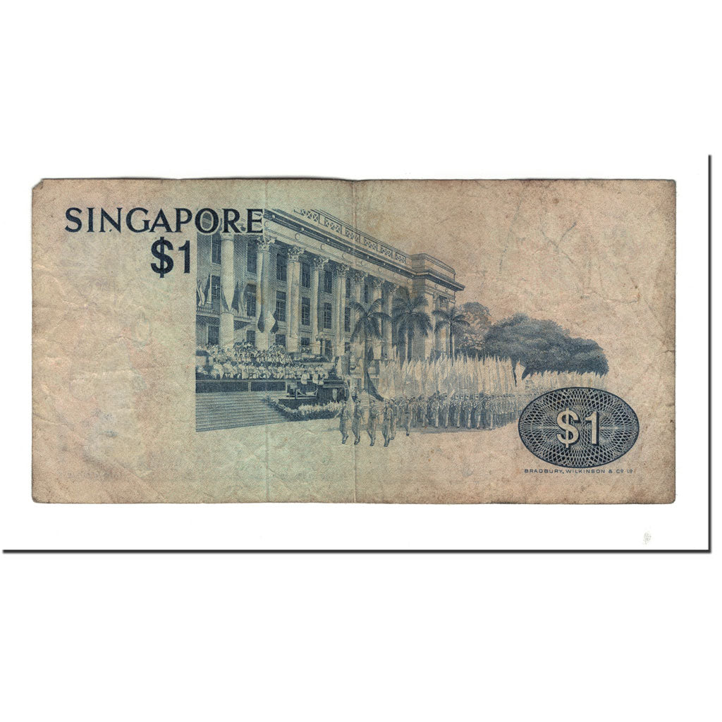 Billet, Singapour, 1 Dollar, 1976, KM:9, B