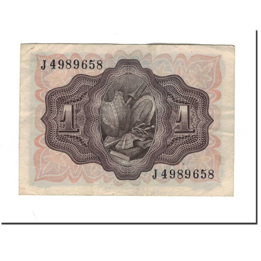 Banknote, Spain, 1 Peseta, 1951-11-19, KM:139a, EF(40-45)