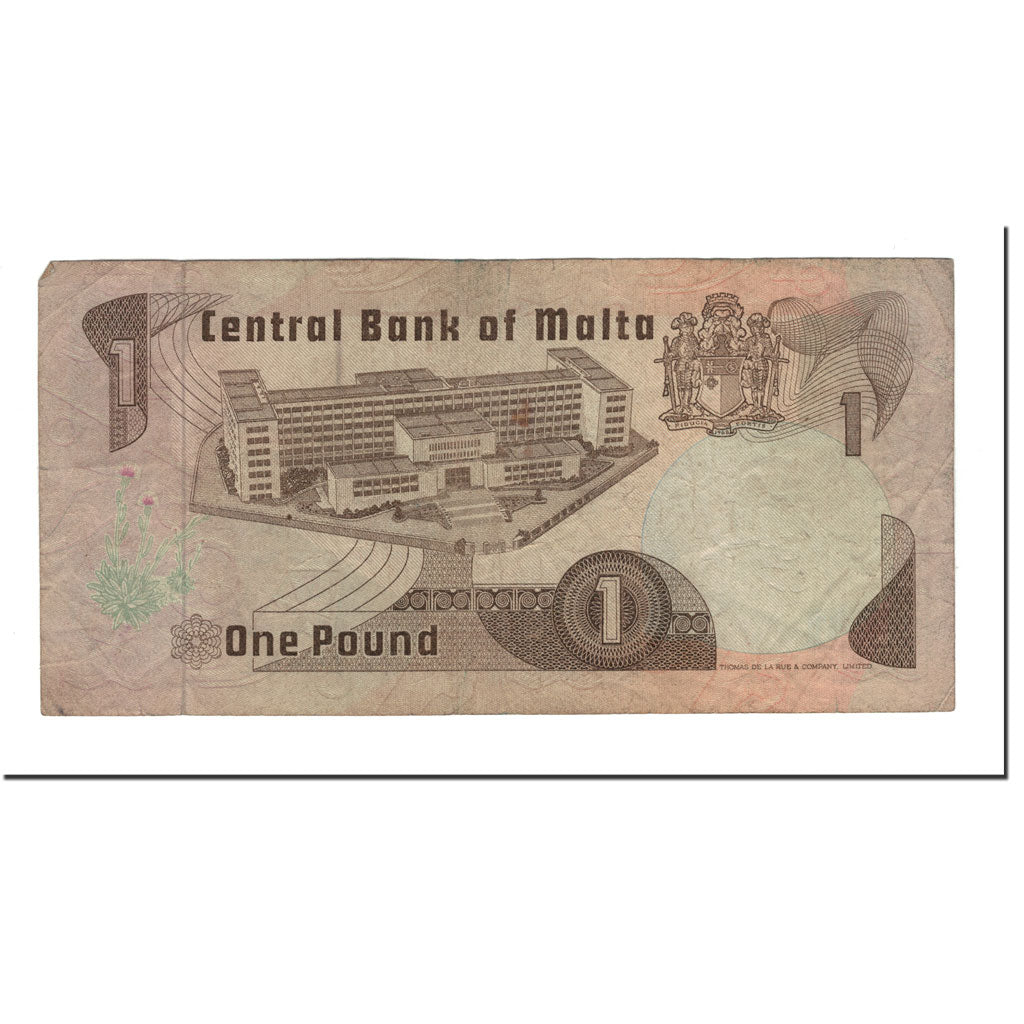 Malta, 1 Lira, 1979, KM:34b, VF(30-35)