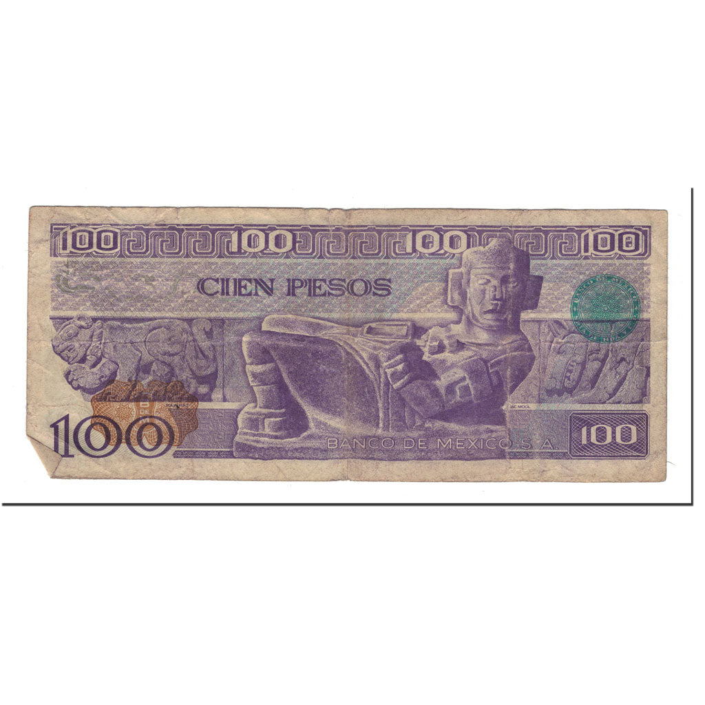 Banknote, Mexico, 100 Pesos, 1981-01-27, KM:74a, VG(8-10)