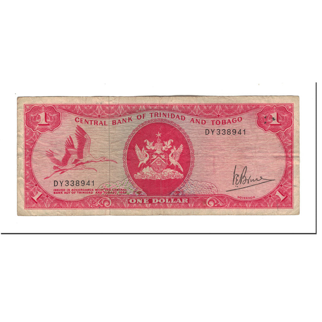 Banknote, Trinidad and Tobago, 1 Dollar, 1977, KM:30a, F(12-15)