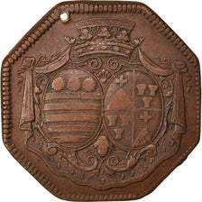 Francia, Token, Royal, 1738, BB, Rame, Feuardent:5839