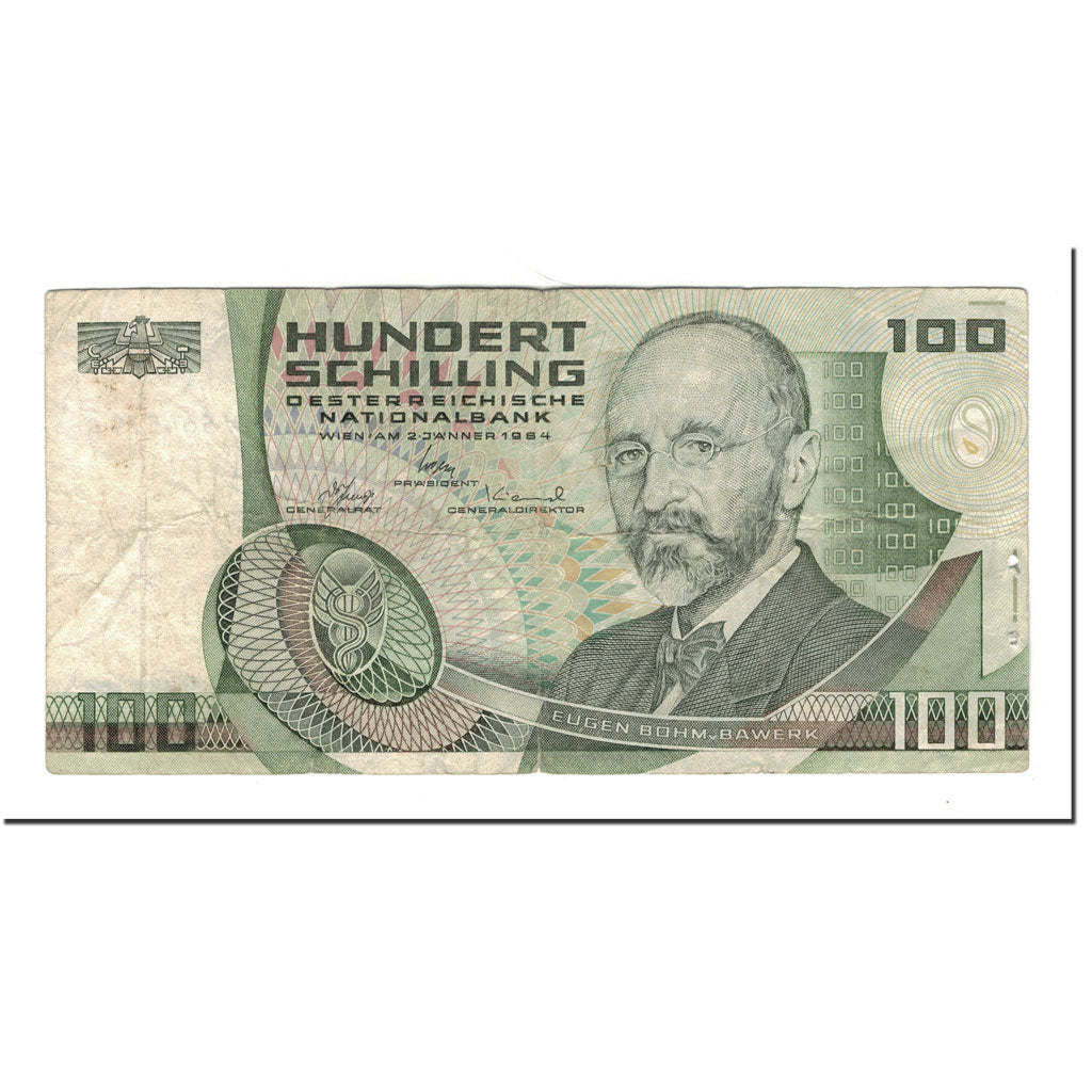 Austria, 100 Schilling, 1984-01-02, KM:150, VF(30-35)