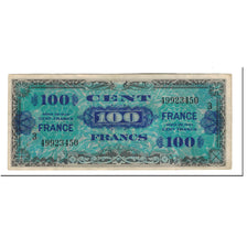 France, 100 Francs, 1944, KM:123c, TTB
