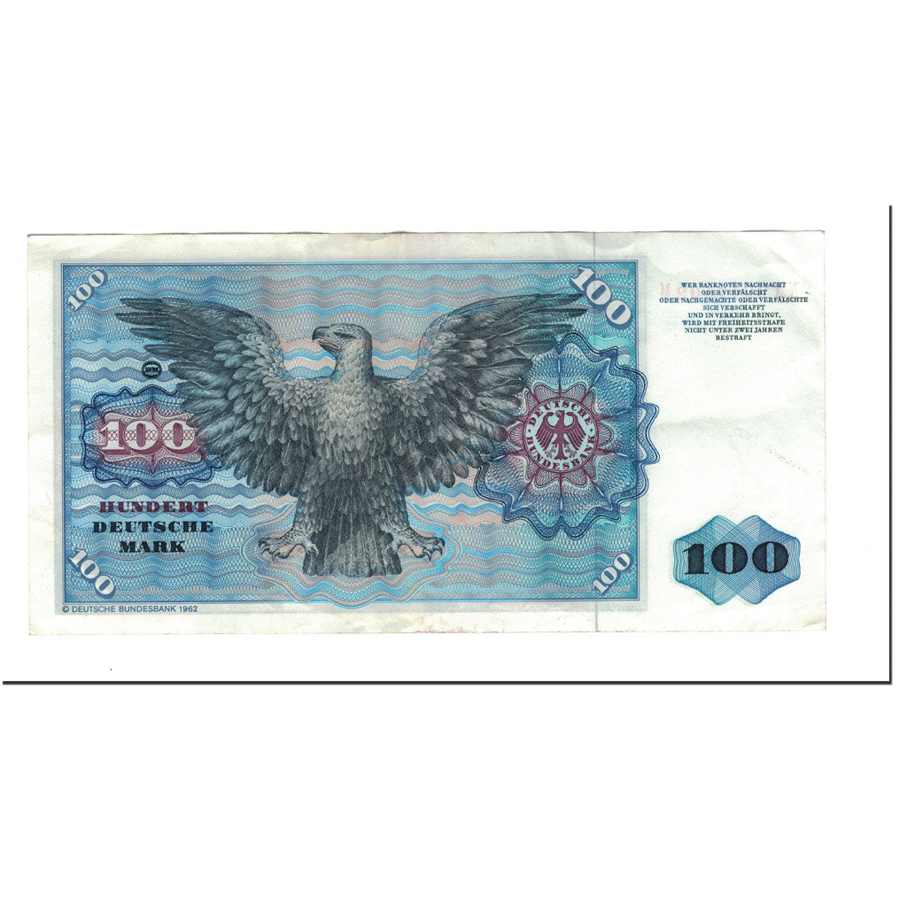 Banknote, GERMANY - FEDERAL REPUBLIC, 100 Deutsche Mark, 1980-01-02, KM:34d