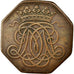 France, Token, Royal, EF(40-45), Copper, Feuardent:7122