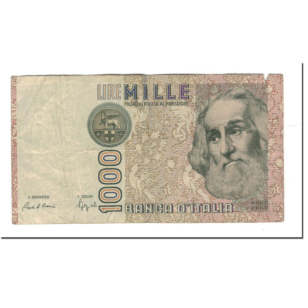 Banknote, Italy, 1000 Lire, 1988, KM:109b, VF(30-35)
