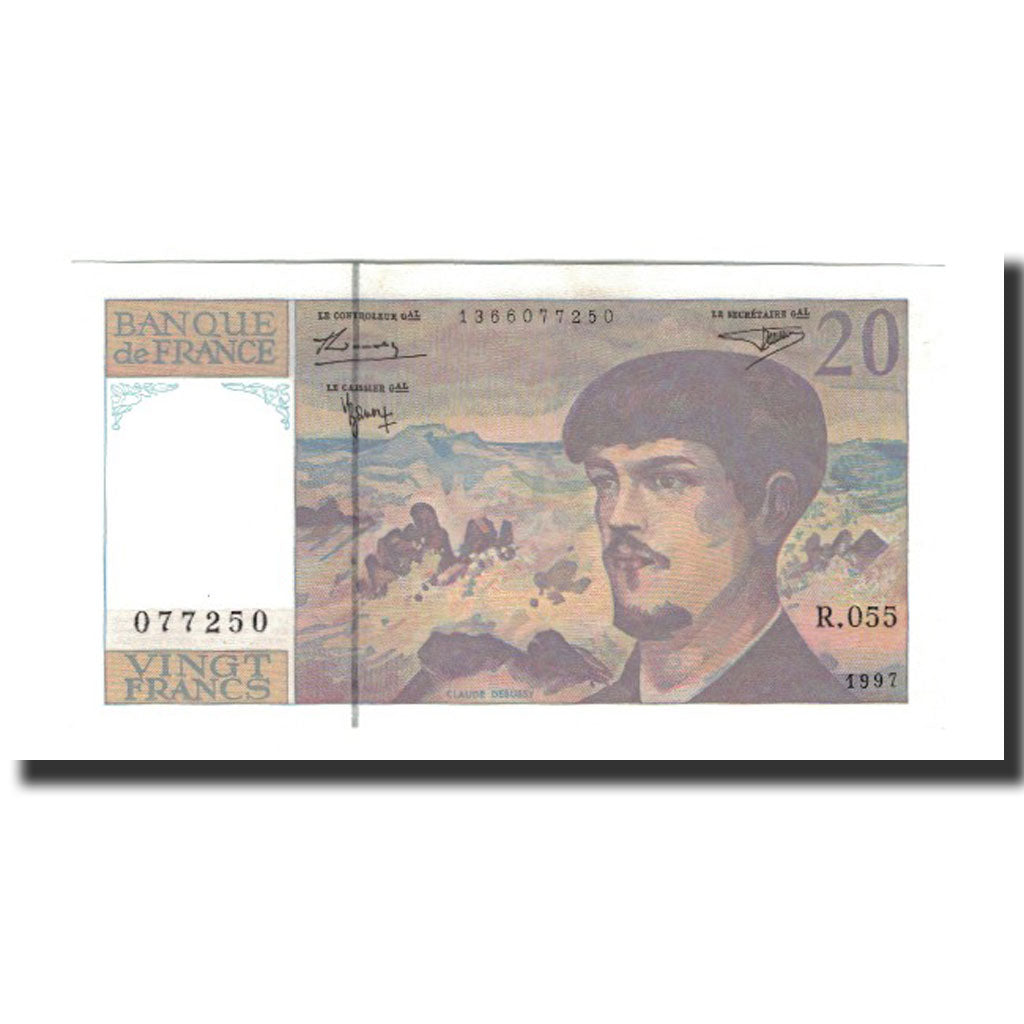 Banknote, France, 20 Francs, 1997, UNC(60-62), Fayette:66ter.2, KM:151i