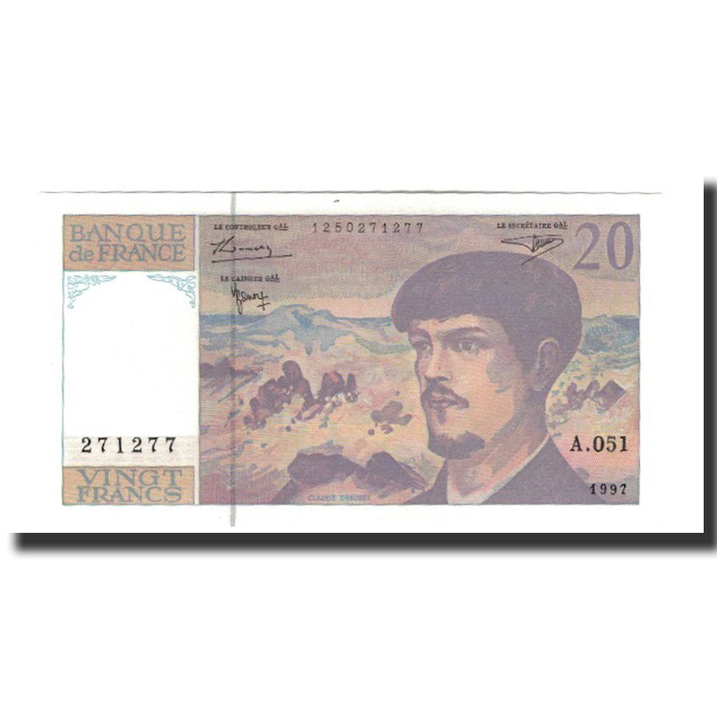 Banknote, France, 20 Francs, 1997, UNC(64), Fayette:66ter.2, KM:151i