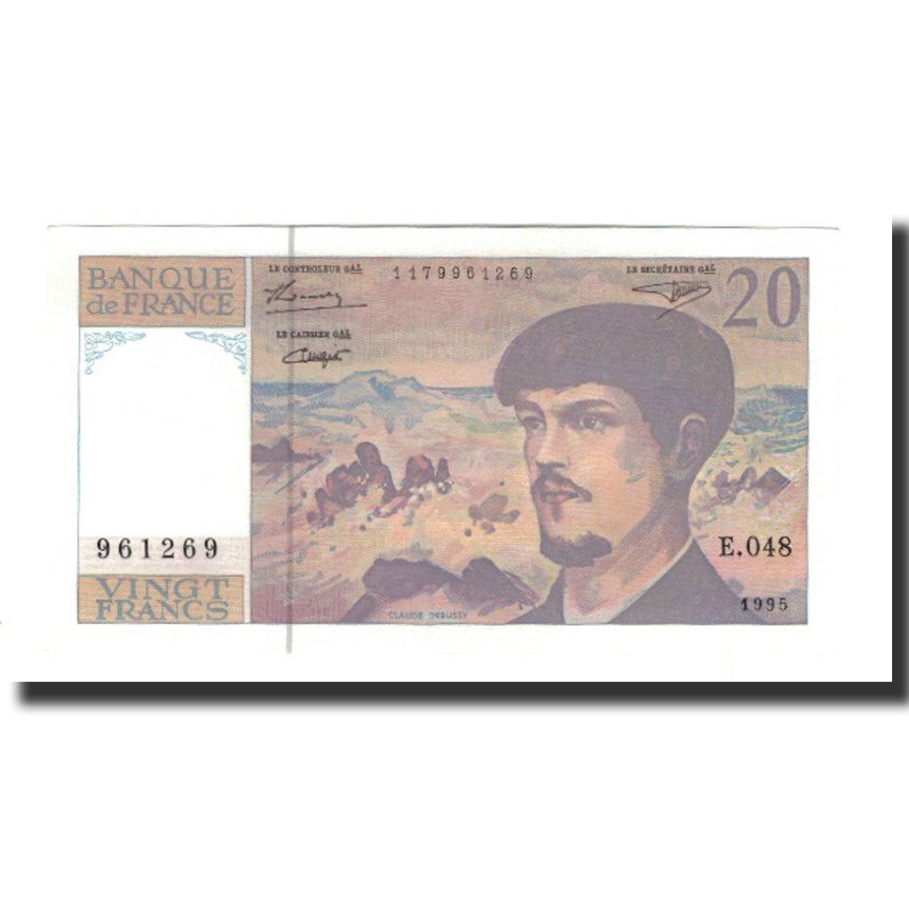 France, 20 Francs, 1995, KM:151h, UNC(60-62), Fayette:66 ter.1