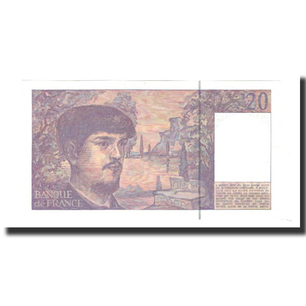 Banconote, Francia, 20 Francs, 1993, SPL+, Fayette:66bis.5, KM:151g
