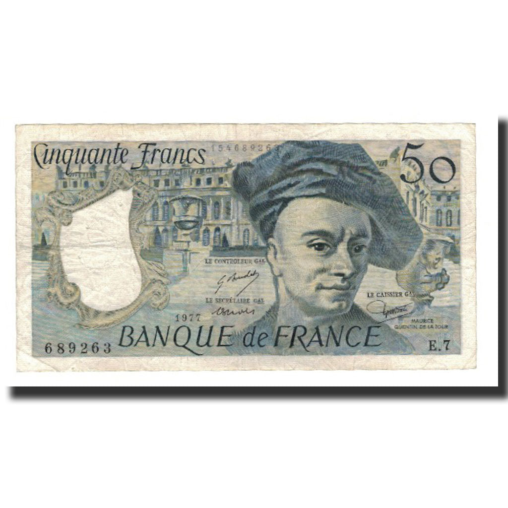 France, 50 Francs, 1977, KM:152a, VF(30-35), Fayette:67.2