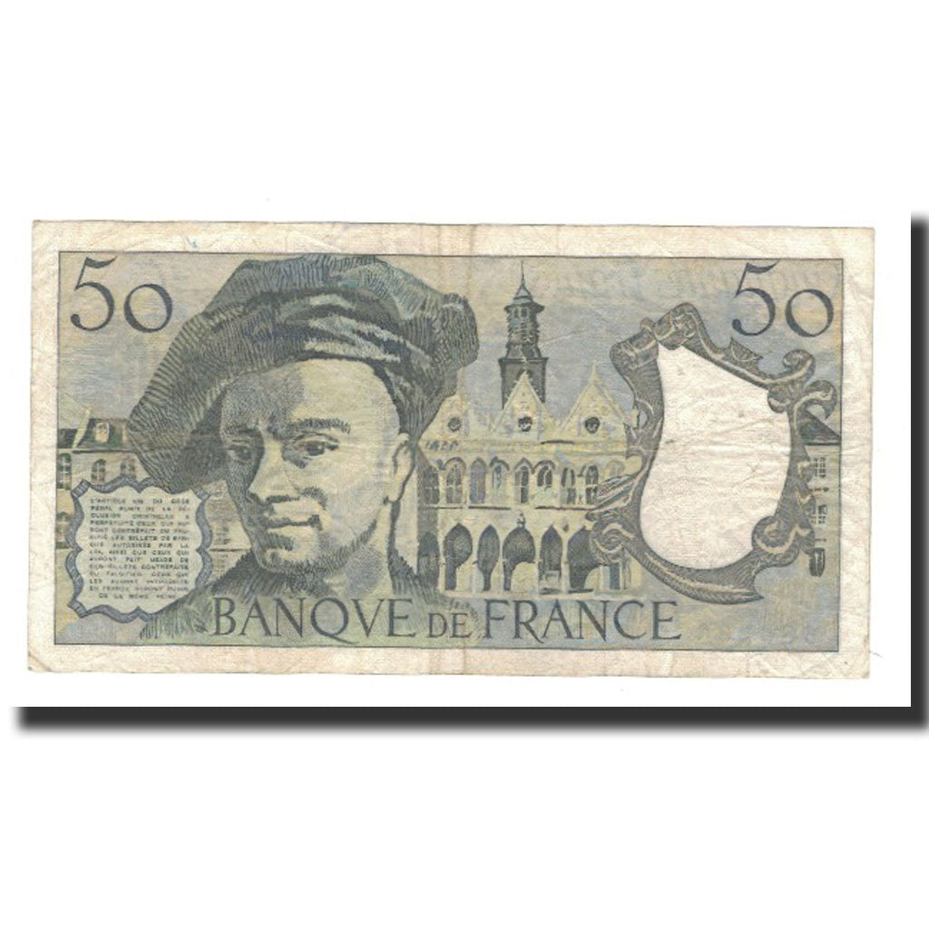 France, 50 Francs, 1977, KM:152a, VF(30-35), Fayette:67.2