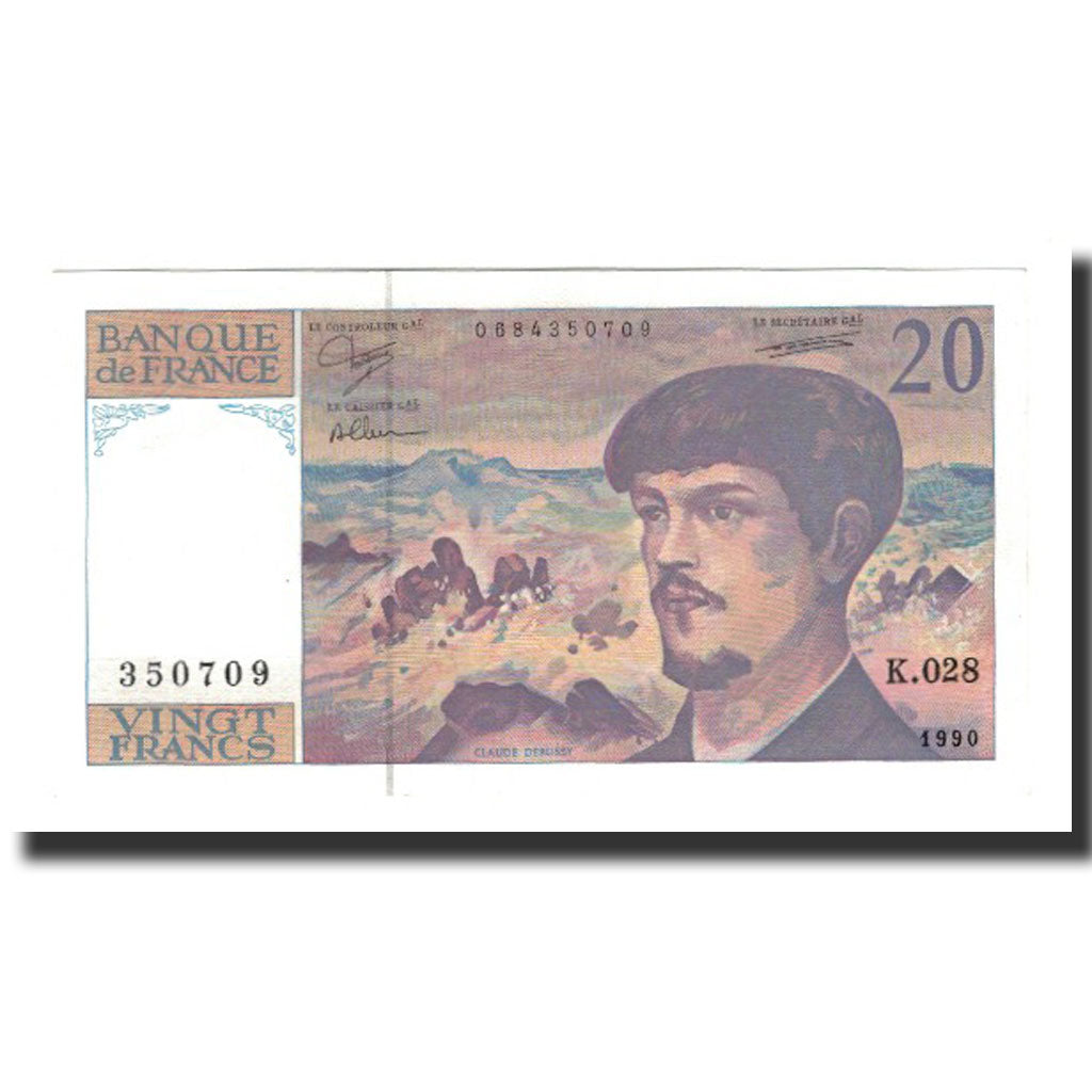 Billete, Francia, 20 Francs, 1990, EBC, Fayette:66bis.1, KM:151d