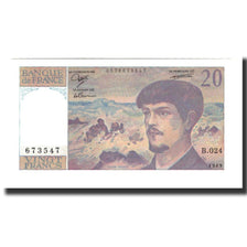 France, 20 Francs, 1989, KM:151c, SUP, Fayette:66.10