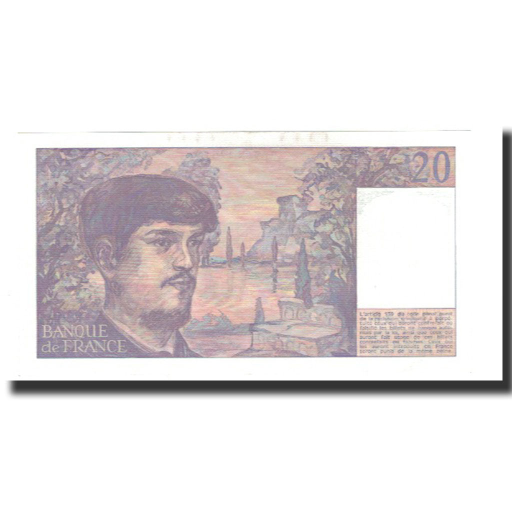 France, 20 Francs, 1988, KM:151c, UNC(60-62), Fayette:66.9