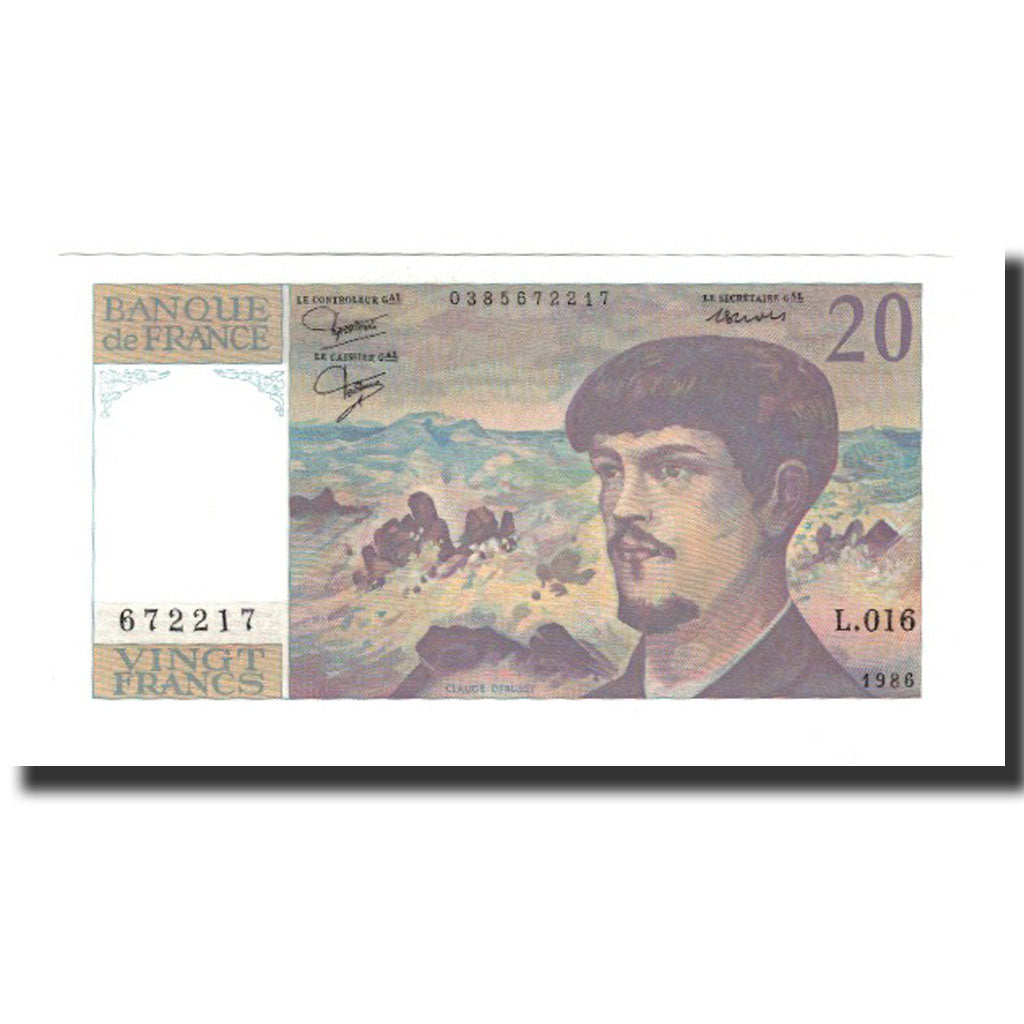 Banknote, France, 20 Francs, 1986, UNC(64), Fayette:66.7, KM:151a