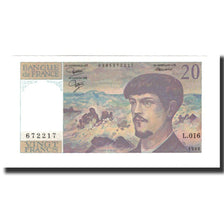 Geldschein, Frankreich, 20 Francs, 1986, UNZ-, Fayette:66.7, KM:151a