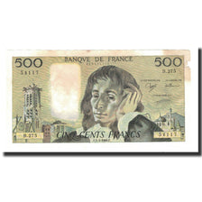 Banknote, France, 500 Francs, 1988-03-03, EF(40-45), Fayette:71.38, KM:156g