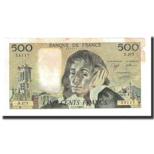 Billete, Francia, 500 Francs, 1988-03-03, MBC, Fayette:71.38, KM:156g
