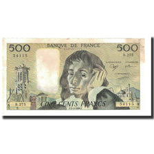 Banknote, France, 500 Francs, 1988-03-03, EF(40-45), Fayette:71.38, KM:156g