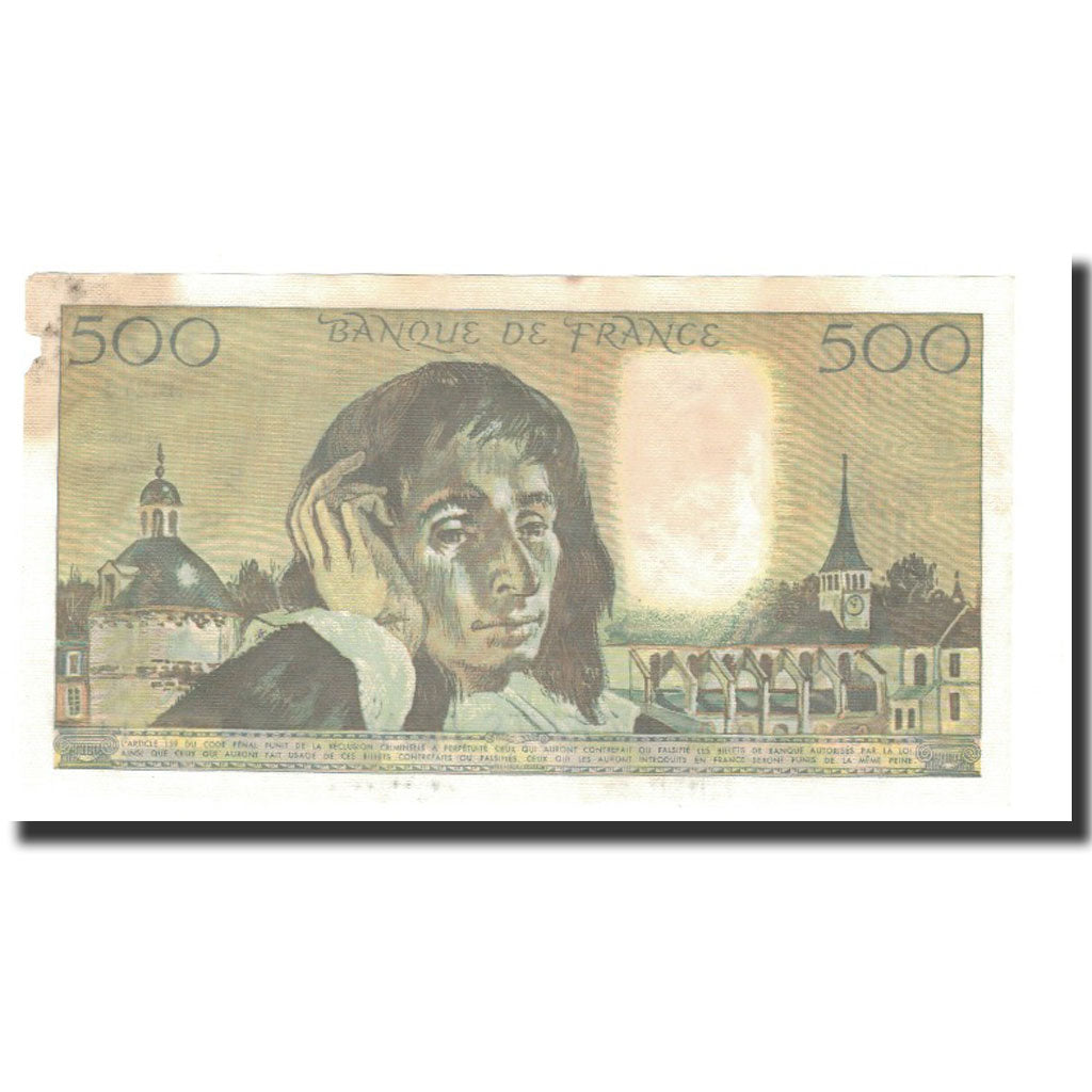 Biljet, Frankrijk, 500 Francs, 1988-03-03, TTB, Fayette:71.38, KM:156g