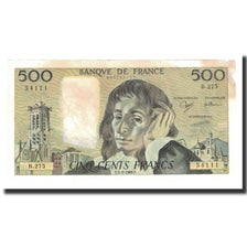 Banconote, Francia, 500 Francs, 1988-03-03, BB, Fayette:71.38, KM:156g