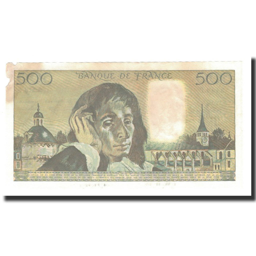 Banconote, Francia, 500 Francs, 1988-03-03, BB, Fayette:71.38, KM:156g