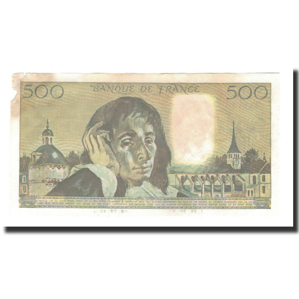Banknote, France, 500 Francs, 1988-03-03, EF(40-45), Fayette:71.38, KM:156g