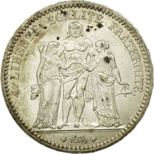 Münze, Frankreich, Hercule, 5 Francs, 1873, Paris, VZ, Silber, Gadoury:745a
