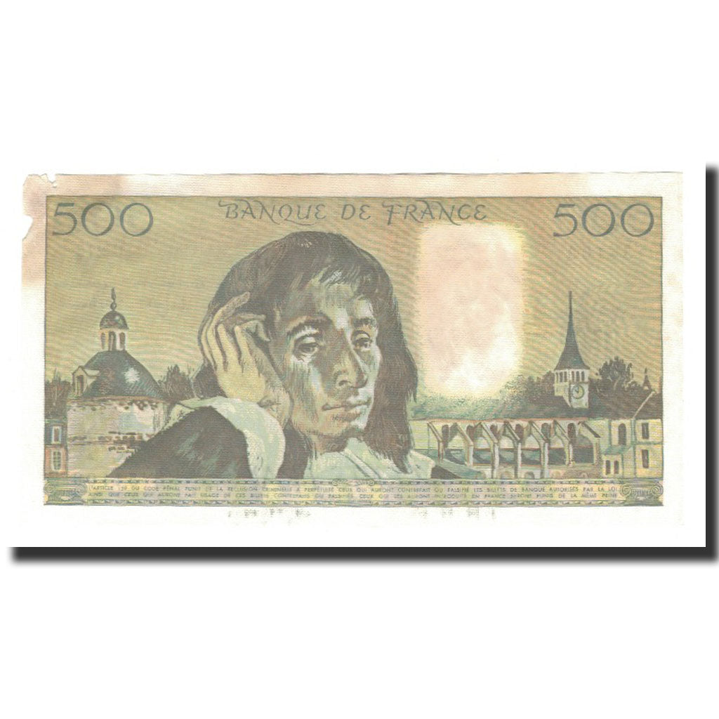 Banconote, Francia, 500 Francs, 1988-03-03, BB, Fayette:71.38, KM:156g