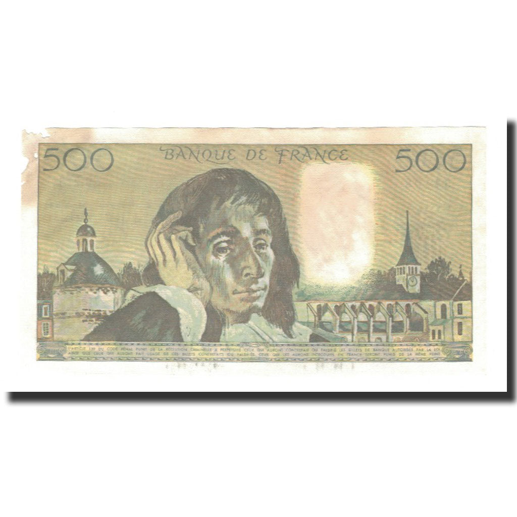 Biljet, Frankrijk, 500 Francs, 1988-03-03, TTB, Fayette:71.38, KM:156g