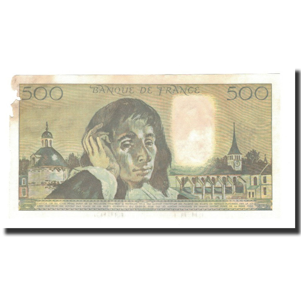 Biljet, Frankrijk, 500 Francs, 1988-03-03, TTB, Fayette:71.38, KM:156g