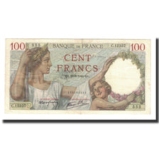Banconote, Francia, 100 Francs, 1940-06-20, BB+, Fayette:26.32, KM:94