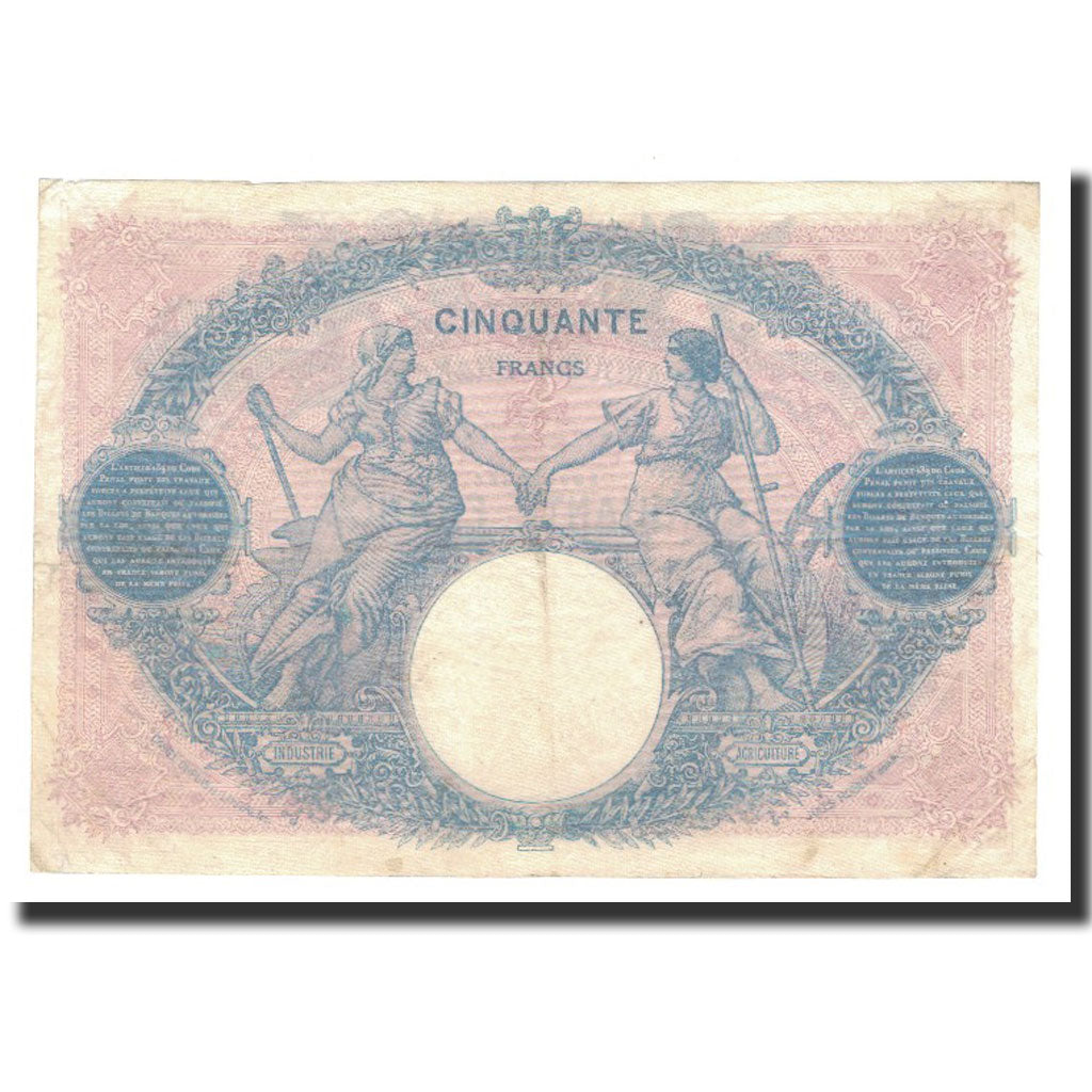 Billet, France, 50 Francs, 1922-07-11, TB+, Fayette:14.35, KM:64g