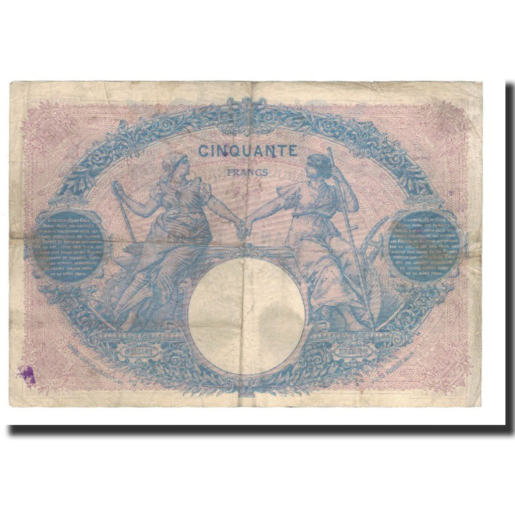 Banknote, France, 50 Francs, 1903-12-17, VF(20-25), Fayette:14.15, KM:64c