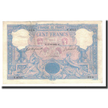 Banknote, France, 100 Francs, 1906-09-17, VF(20-25), Fayette:21.20, KM:65d