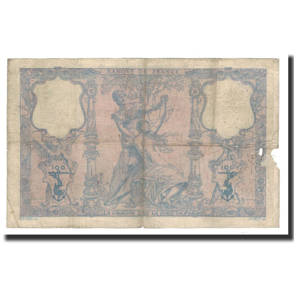 Banknote, France, 100 Francs, 1908-09-11, F(12-15), Fayette:21.23, KM:65e