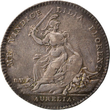 France, Royal, Token, 1748, EF(40-45), Silver, Feuardent #8129, 9.80