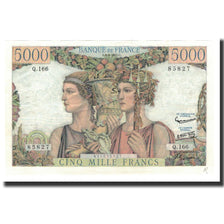 Banconote, Francia, 5000 Francs, 1957-06-06, SPL-, Fayette:48.15, KM:131d