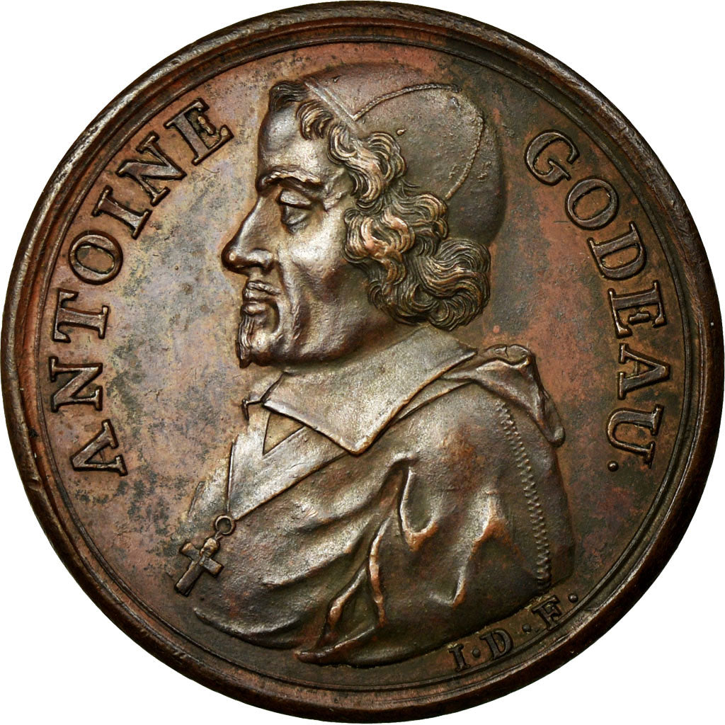 France, Token, Royal, 1672, AU(55-58), Copper, Feuardent:11421