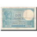 Banknot, Francja, 10 Francs, 1921-02-04, EF(40-45), Fayette:6.5, KM:73b