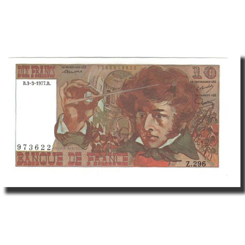 France, 10 Francs, 1977-03-03, UNC(63), Fayette:63.21, KM:150c