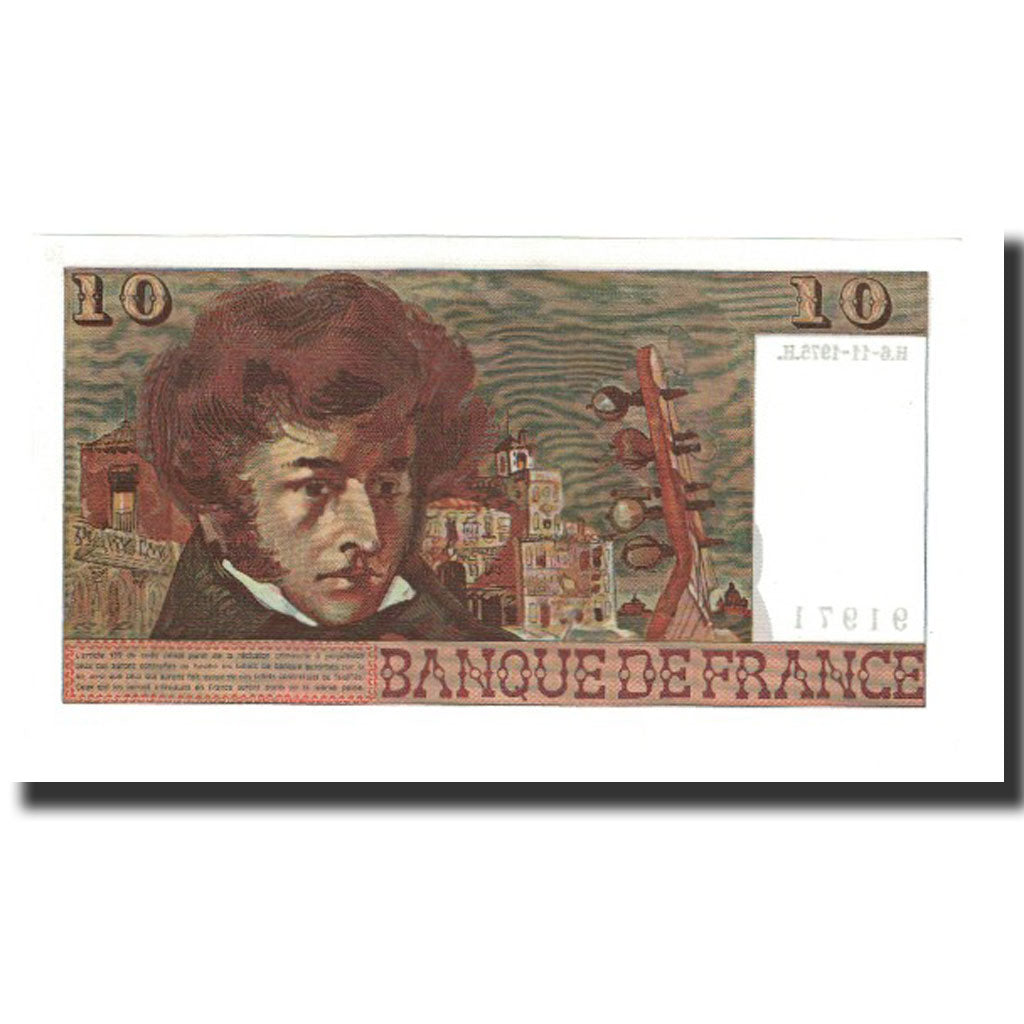 Frankrijk, 10 Francs, 1975-11-06, NIEUW, Fayette:63.14, KM:150b