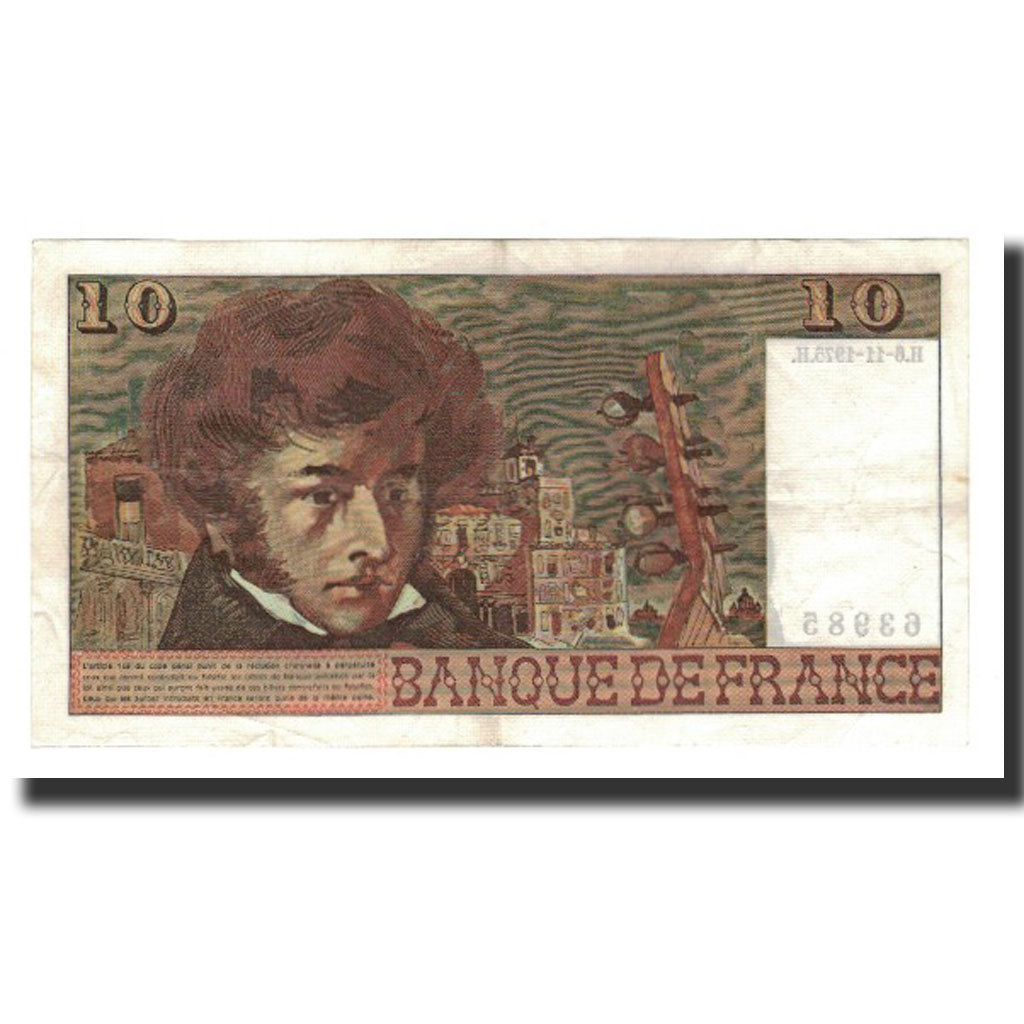 Frankrijk, 10 Francs, 1975-11-06, TTB, Fayette:63.14, KM:150b