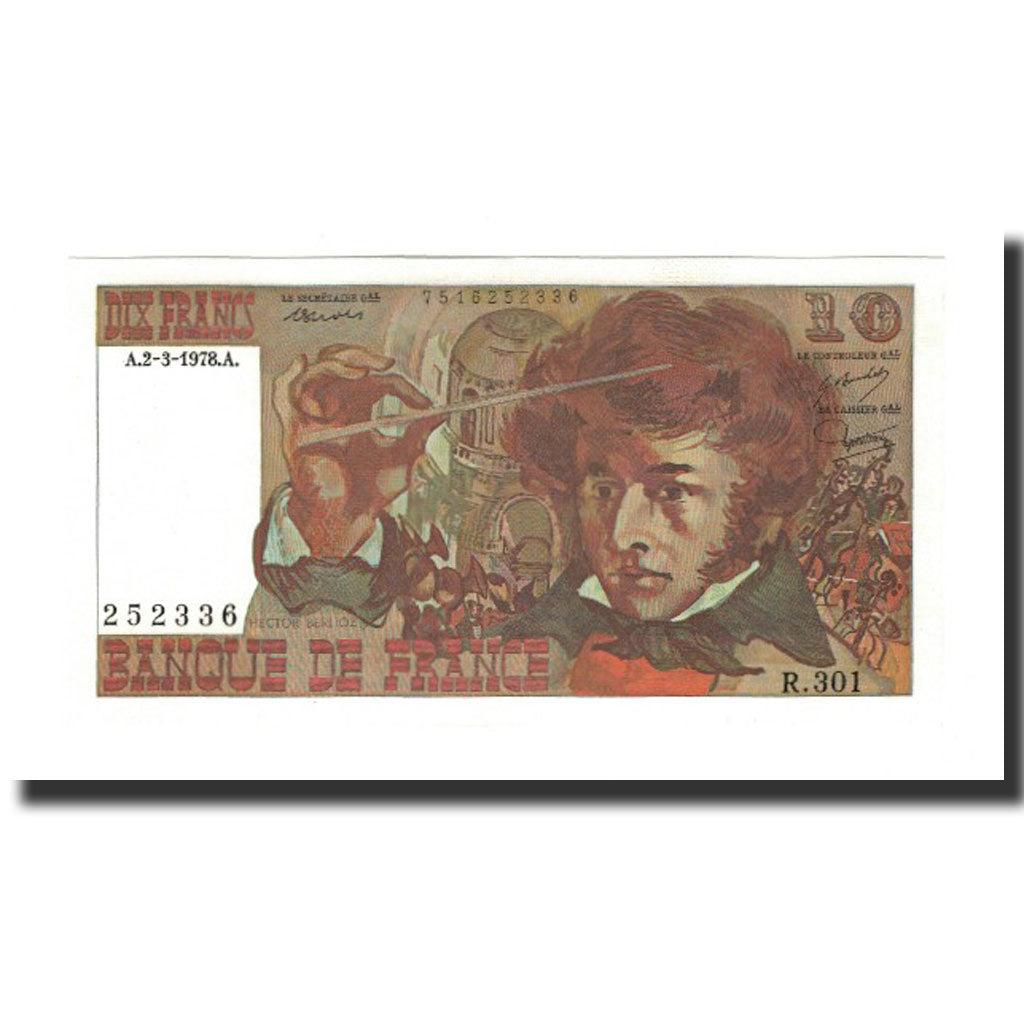 France, 10 Francs, 1978-03-02, UNC(60-62), Fayette:63.23, KM:150c
