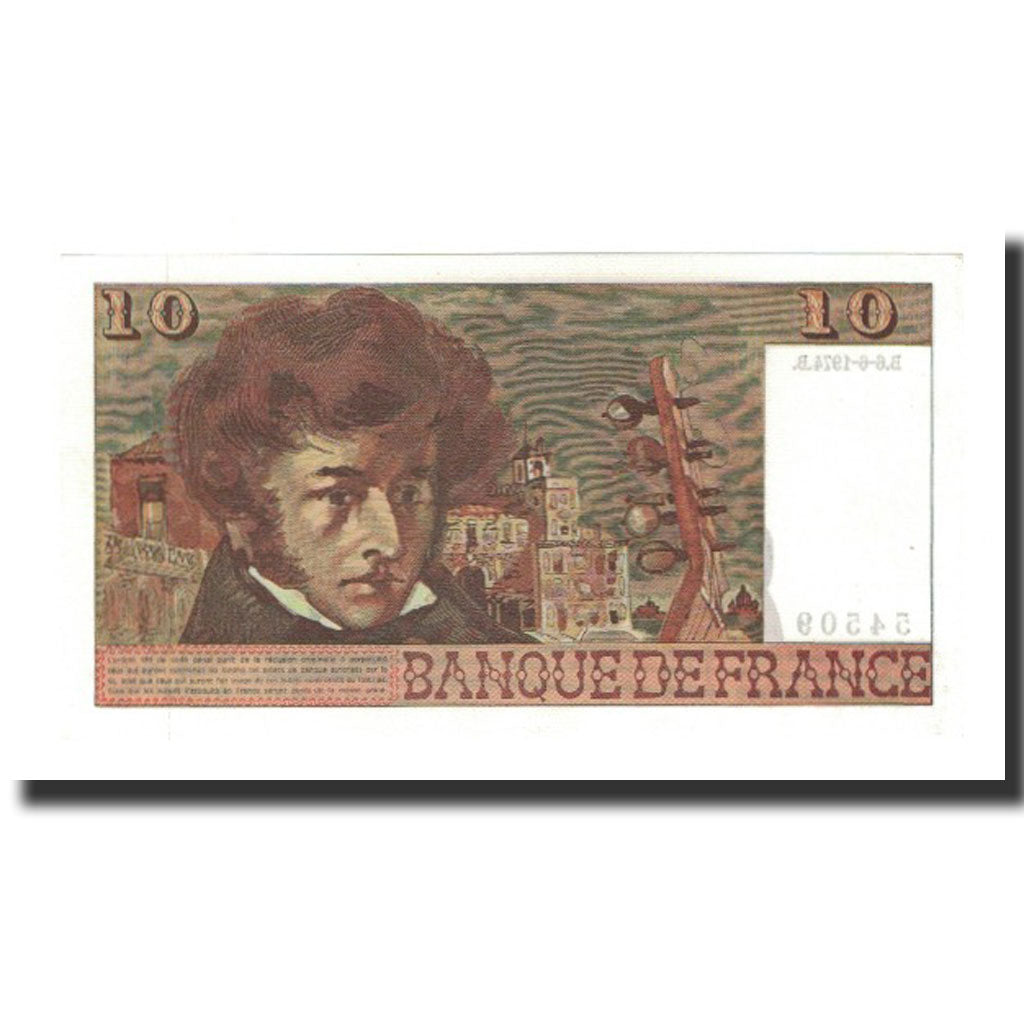 France, 10 Francs, 1974-06-06, UNC(65-70), Fayette:63.5, KM:150a