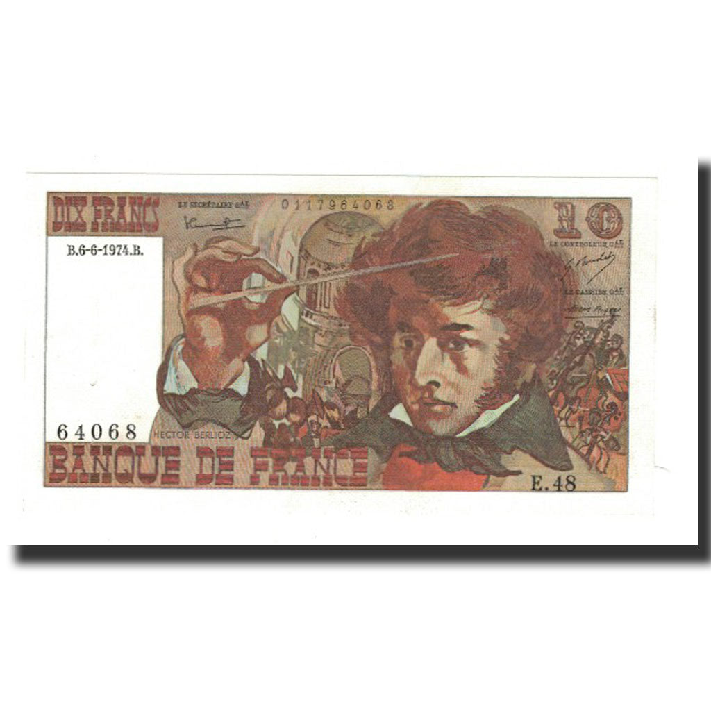 Frankrijk, 10 Francs, 1974-06-06, SPL, Fayette:63.5, KM:150a