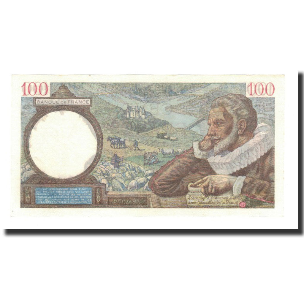 Francia, 100 Francs, 1940-04-04, SPL, Fayette:26.26, KM:94