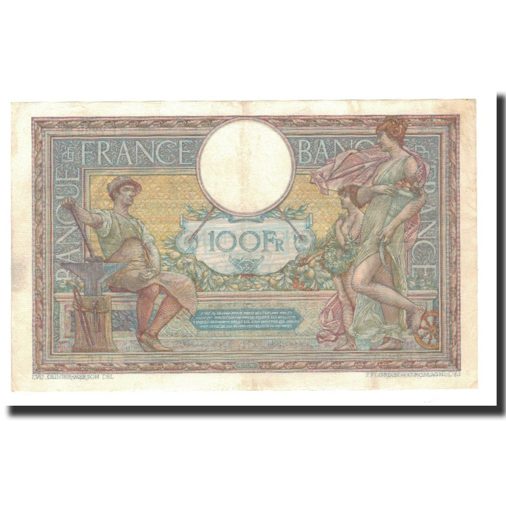 Francja, 100 Francs, 1914-05-23, AU(50-53), Fayette:23.6, KM:71a
